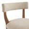 Alaterre Furniture Hanover Swivel Counter Height Bar Stool, Weathered Brown and Beige ANHN03FDC - alternate 2